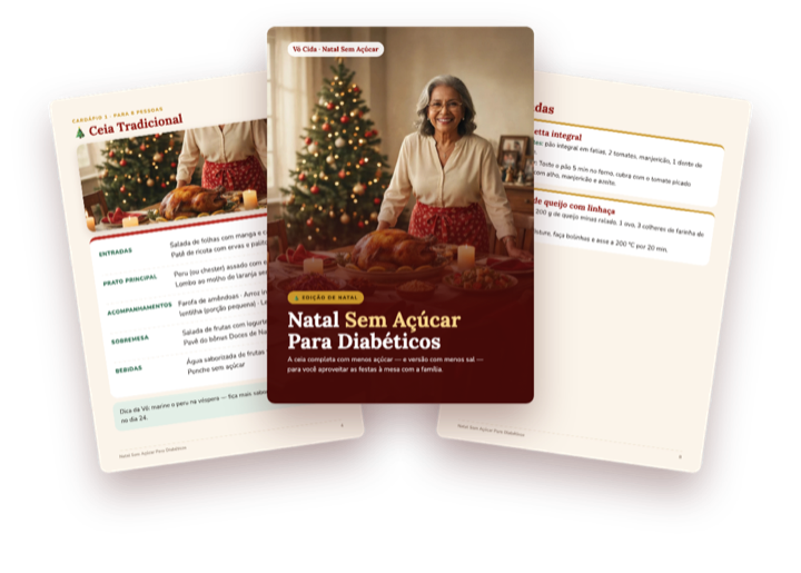 Livro Natal Sem Açúcar Para Diabéticos